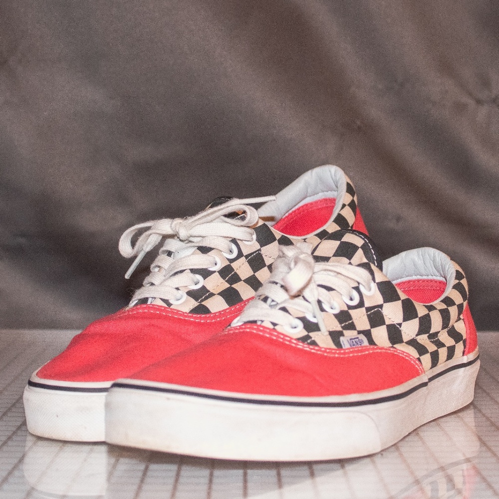 Vans Era pink/Checkerboard